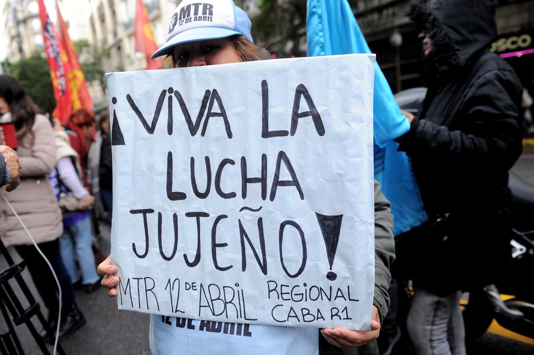 Las protestas de la comunidades originarias en Jujuy se mantienen firmes