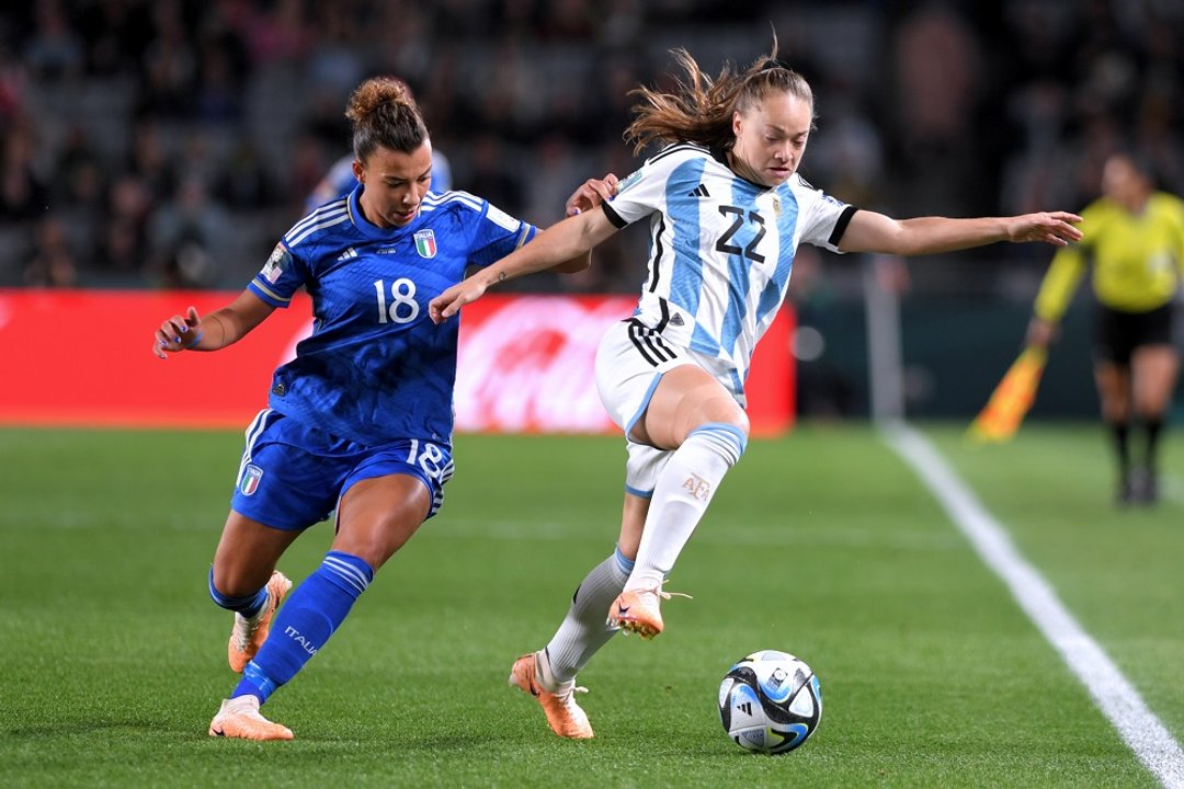 Mundial femenino: Argentina perdió ahí nomás con Italia en el debut