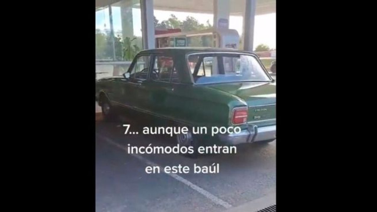 Fragmento del video publicado por Iván Volante, repudiado por las Fuerzas Armadas argentinas.