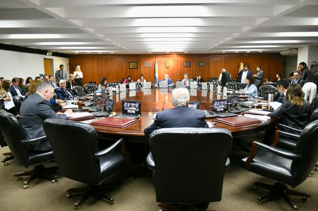 La reunión del Consejo de la Magistratura en la que se activó el sumario contra el juez rosarino. 